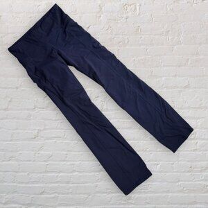 ATHLETA Straight Up Navy Blue Stretch Yoga Workout Pants S